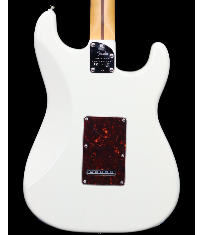 Fender American Professional II Stratocaster Left-Hand, Maple, Olympic White