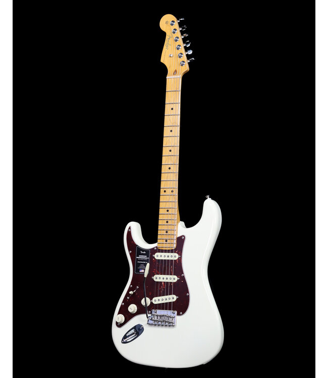 Fender American Professional II Stratocaster Left-Hand, Maple, Olympic White