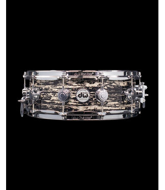 Drum Workshop DW 14" x 5" Collector's Series Maple Snare Drum, Black Oyster Glass