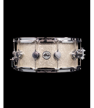 Drum Workshop DW 14" x 6.5" SonicPly  Snare Drum, Broken Glass FinishPly w/ Chrome HW
