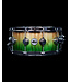 DW 14" x 6.5" Collector Series Maple Snare Drum, Natural to Emerald Fade over Olive Ash Burl