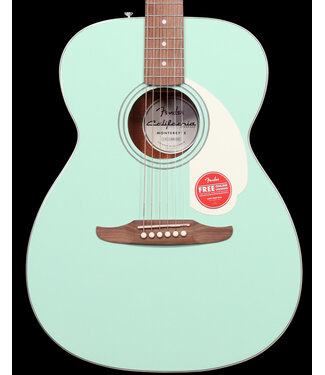 Fender Fender  California Standard Monterey E, Spruce Top, Ivory Pickguard, Surf Green