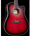 Ibanez PF28ECE Acoustic Electric, Transparent Red Sunburst Gloss