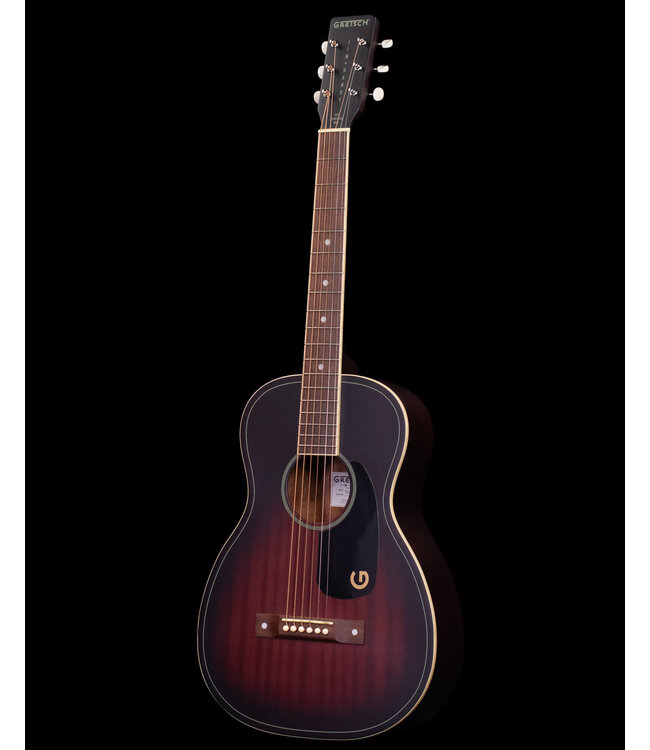 Gretsch Jim Dandy Parlor, Walnut FB, Deep Cherry Burst