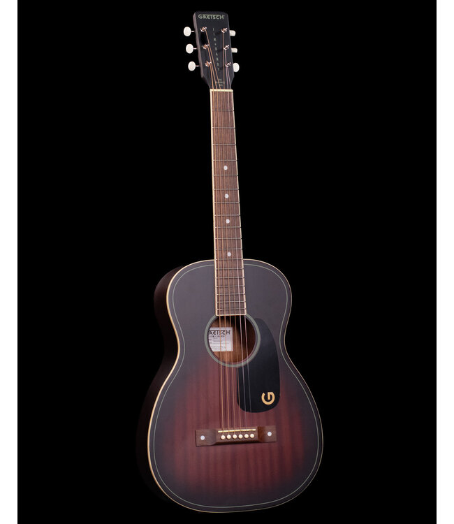 Gretsch Jim Dandy Parlor, Walnut FB, Deep Cherry Burst