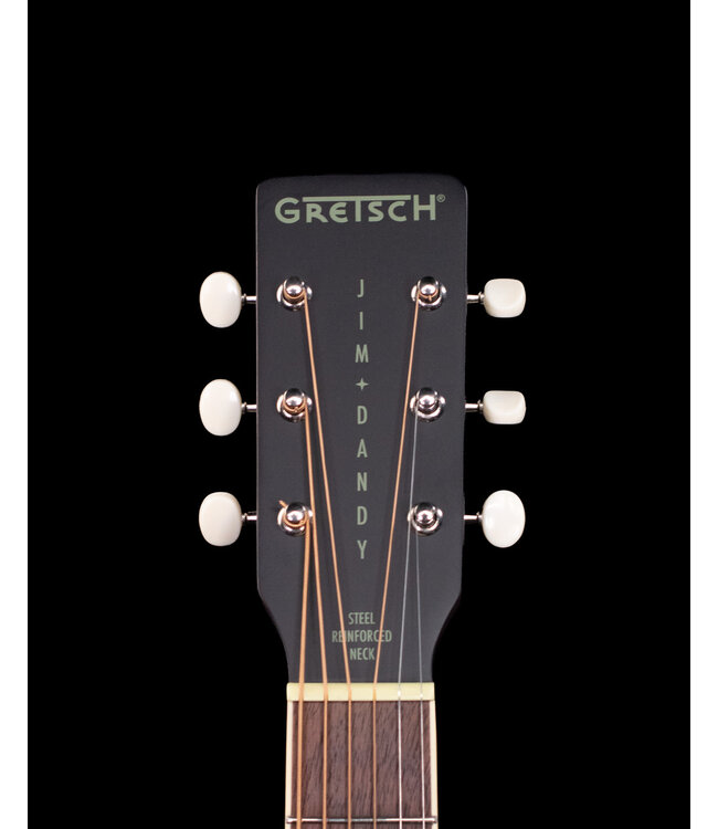 Gretsch Jim Dandy Parlor, Walnut FB, Deep Cherry Burst