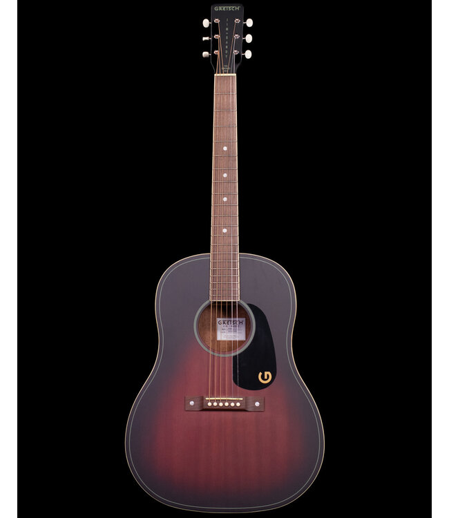 Gretsch Jim Dandy Dreadnought, Walnut FB, Deep Cherry Burst