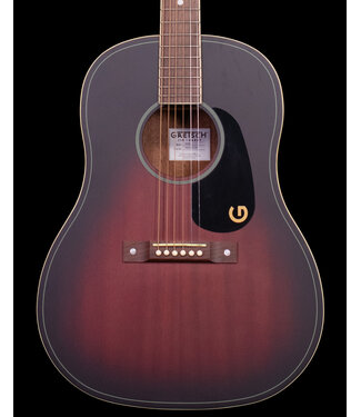 Gretsch Gretsch Jim Dandy Dreadnought, Walnut FB, Deep Cherry Burst