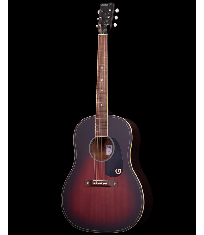 Gretsch Jim Dandy Dreadnought, Walnut FB, Deep Cherry Burst