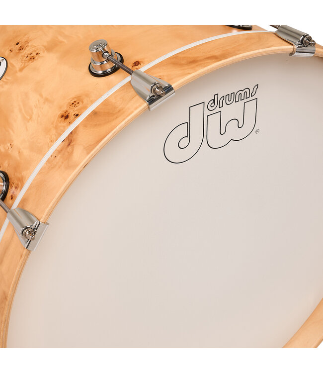 DW Design Series 4 Piece Limited Edition Shell Pack, Mapa Matte Birch