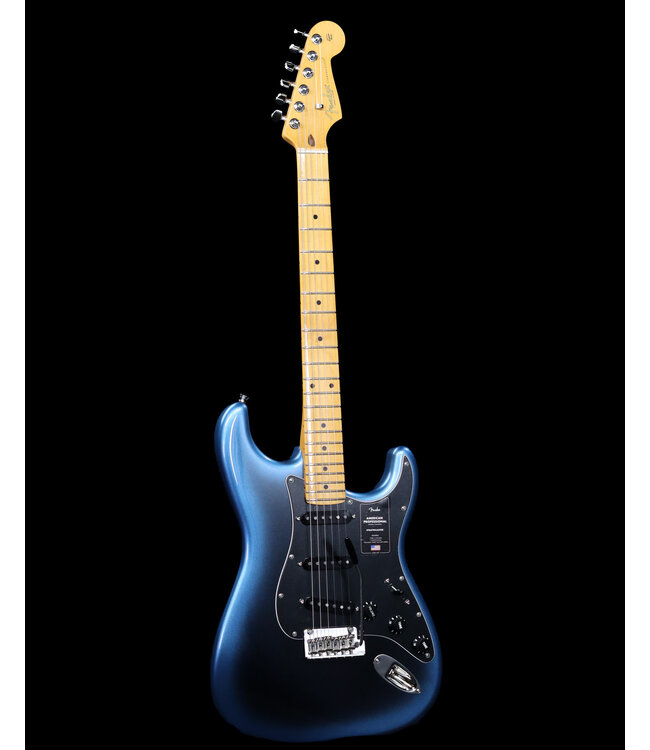Fender American Professional Stratocaster, Maple FB, Dark Night - Blem