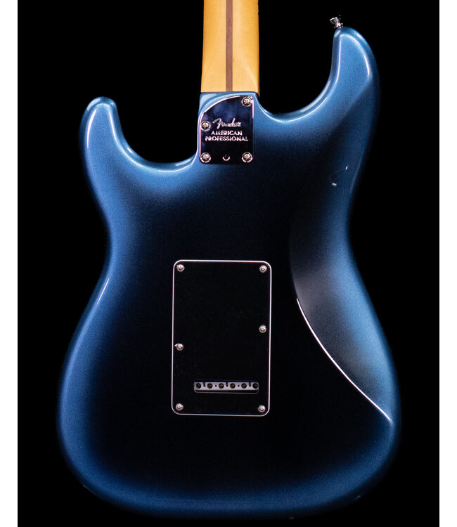 Fender American Professional Stratocaster, Maple FB, Dark Night - Blem
