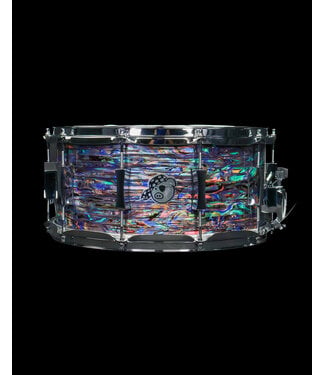 Pork Pie Pork Pie 14" x 7" 8 Ply Maple Shell Snare Drum, Blue Oyster Finish