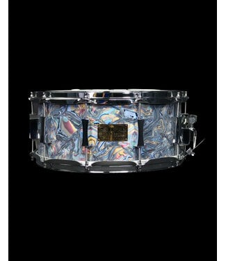 Pork Pie Pork Pie 14" x 6.5" 8 Ply Maple Shell Snare Drum, Abalone Finish