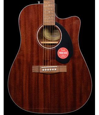 Fender Fender CD-60SCE Dreadnought, Walnut FB, All-Mahogany