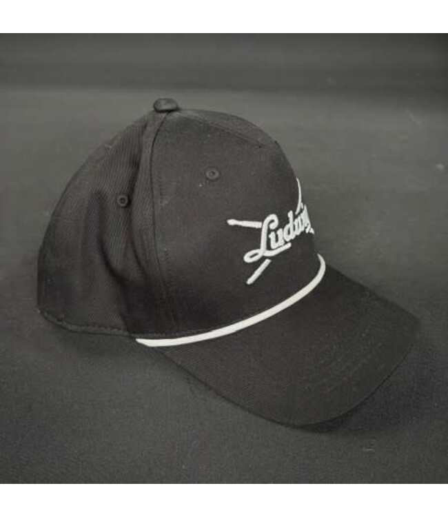 Ludwig Promotional Baseball Hat, Black