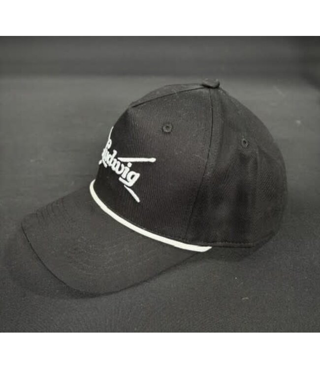 Ludwig Promotional Baseball Hat, Black