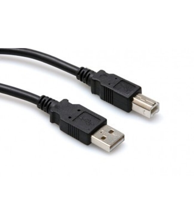 Hosa USB-205AB USB Cable, 2.0 Type A to Type B - 5 Foot