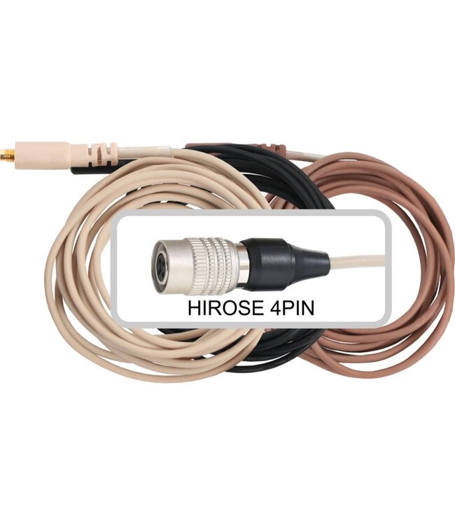 Galaxy Audio Audio-Technica Lavalier Cable - Cocoa