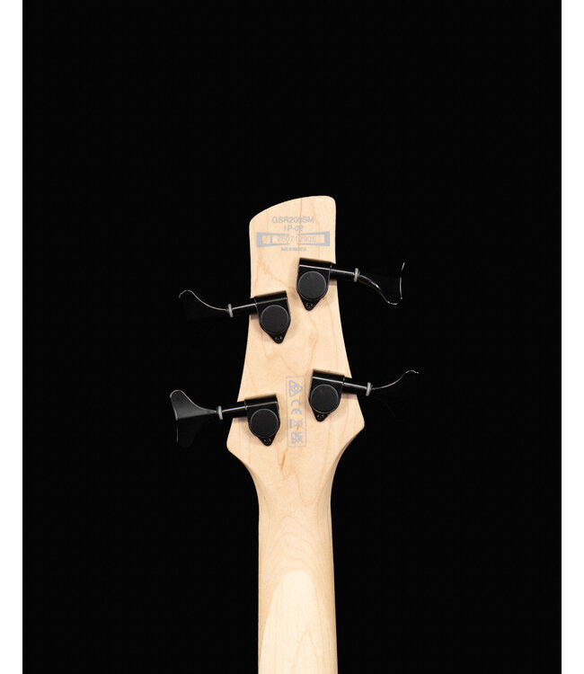 Ibanez GSR200SM 4-String Bass, Spalted Natural Grey Burst