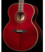 Ibanez AJ70M1E Artwood Series A/E Acoustic Guitar, Wine Red