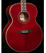 Ibanez AJ70M1E Artwood Series A/E Acoustic Guitar, Wine Red