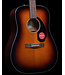 Fender CD-60 Dreadnought V3 with Case, Walnut FB, Sunburst