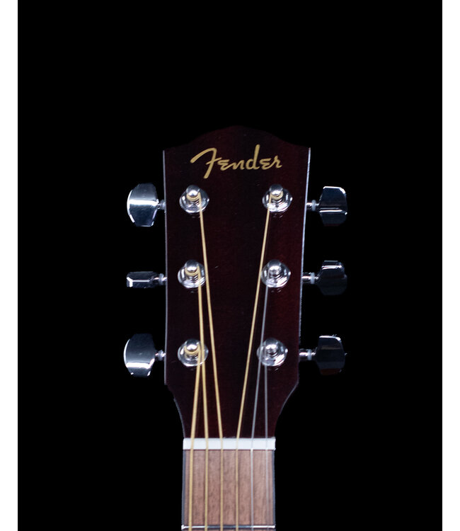 Fender CD-60 Dreadnought V3 with Case, Walnut FB, Sunburst