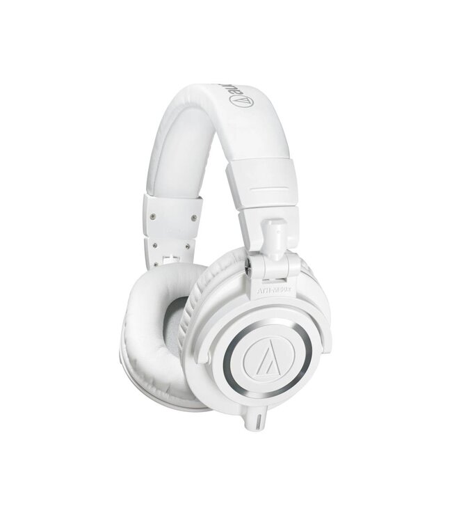Audio Technica ATH-M50xWH Professional Monitor Headphones, White