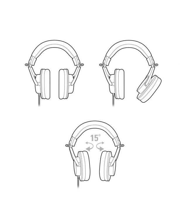 Audio Technica ATH-M20x Monitor Headphones