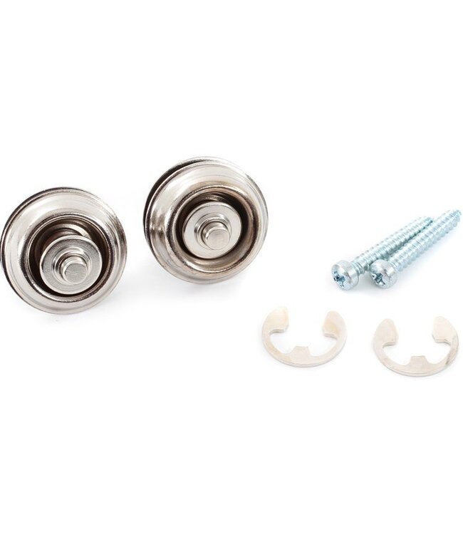 Dunlop Dual Design Straplocks, Nickel