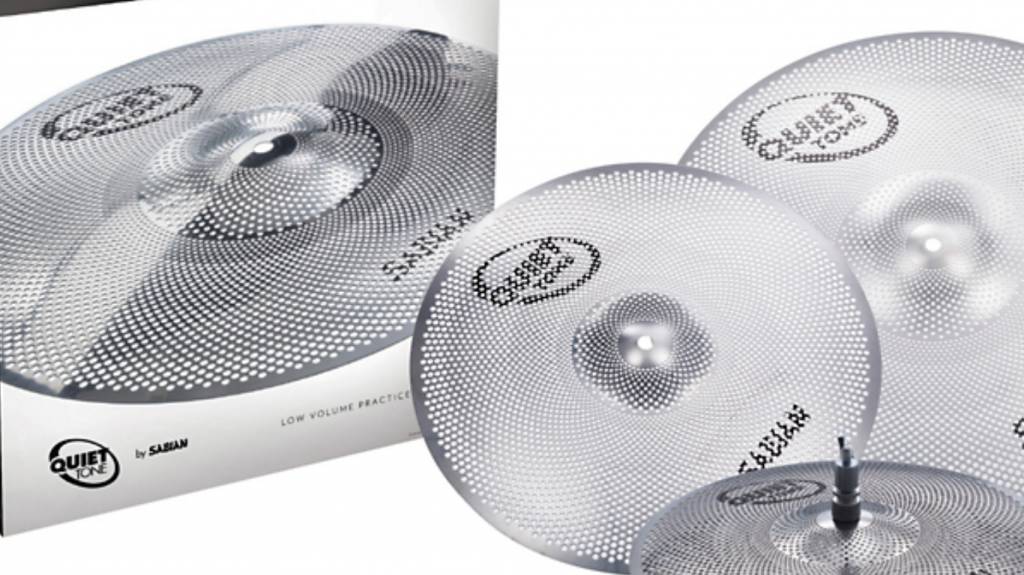 Sabian Quiet Tone Low Volume Practice Cymbals - 4 pc - Sims Music