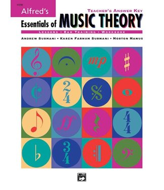 Alfred Alfred's Essentials of Music Theory Answer Key