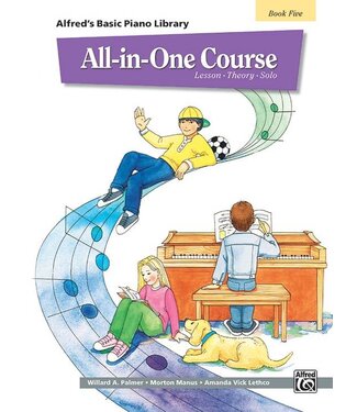 Alfred Alfred's Basic Piano All-In-One Course, Book 5