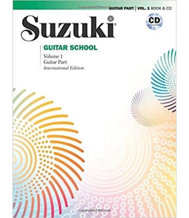 Suzuki Suzuki Guitar School Volume 1 Book & CD