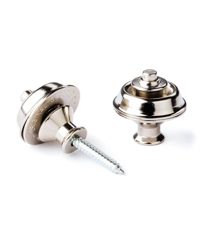 Dunlop Dual Design Straplocks, Nickel