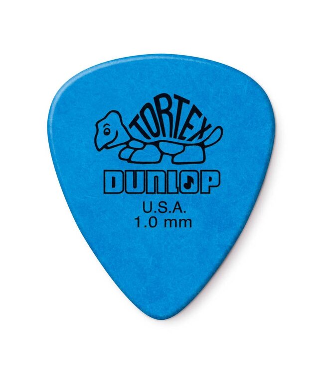 Dunlop Standard Tortex 1.0 Picks, 12-Pack