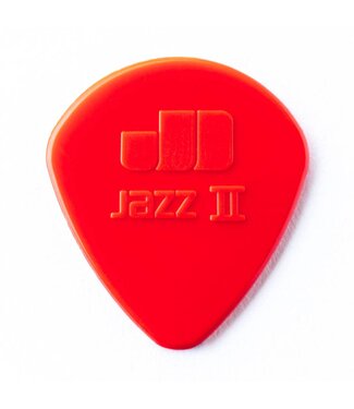 Dunlop Dunlop Jazz 2 Red Nylon Picks, 6-pack