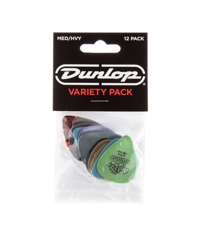 Dunlop Dunlop Variety Pick Pack, Med/Heavy