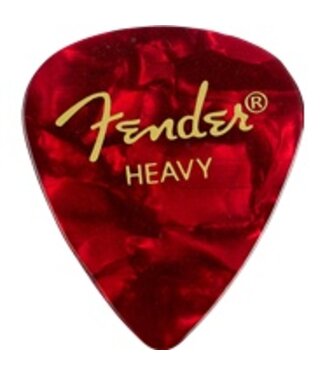 Fender Fender Red Moto Heavy Picks,  12pk
