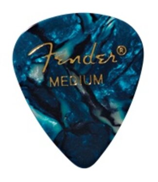 Fender Fender Ocean Turquoise Medium Picks, 12pk