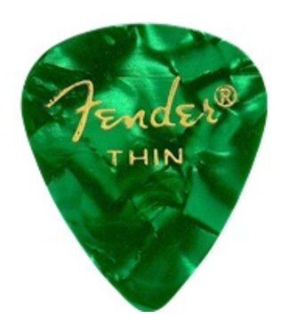 Fender Fender Green Moto Thin Picks, 12pk
