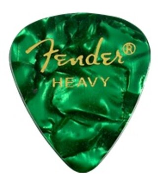 Fender Fender Green Moto Heavy Picks, 12pk