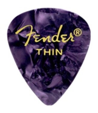 Fender Fender Purple Moto Thin Picks, 12pk