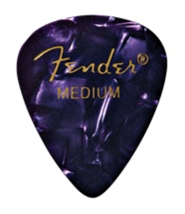 Fender Purple Moto Medium Picks, 12-pack
