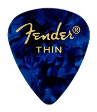 Fender Fender Blue Moto Thin Picks, 12pk