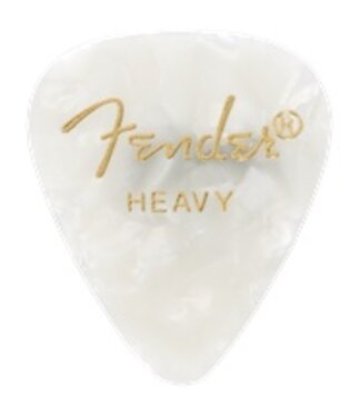 Fender Fender White Moto Heavy Picks,  12pk