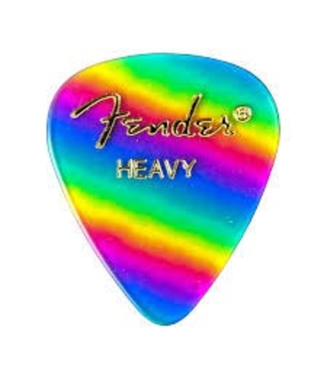 Fender Fender Rainbow Heavy Picks, 12-pack