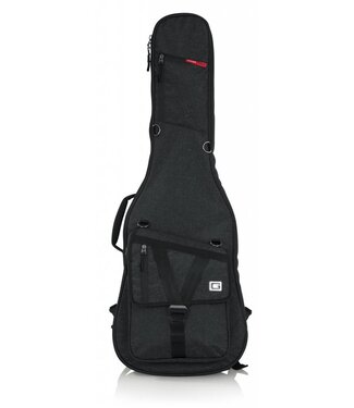 Gator Cases Gator Cases Transit Series Electric Guitar Gig Bag, Black Exterior