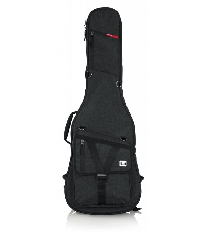 Gator Transit Series Electric Guitar Gig Bag, Black Exterior
